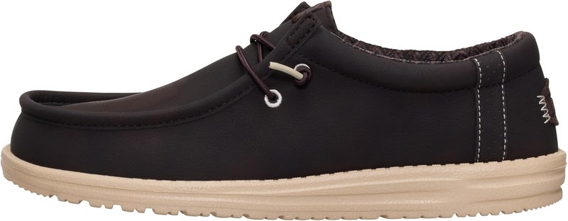 Hey Dude Men’s Wally Classic | Lightweight Slip On Loafers | Comfortable Travel Ready Shoes with Water Repellent Upper - Image 1